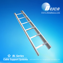 Tipo de escalera de aleación de aluminio para bandeja CE / UL / SGS / IEC